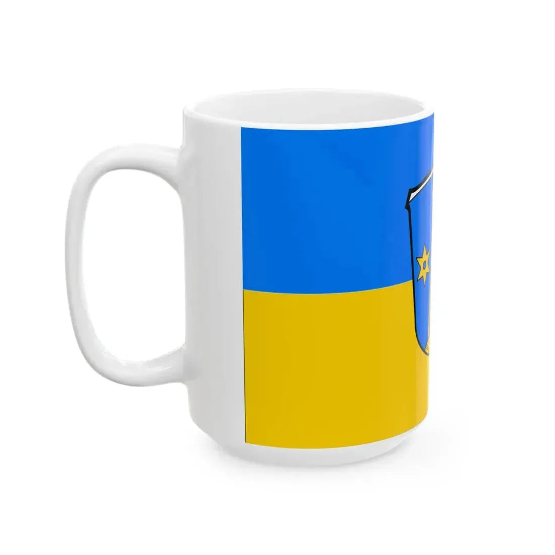 Flagge Baltrum (Germany) White Coffee Mug - Go Mug Yourself