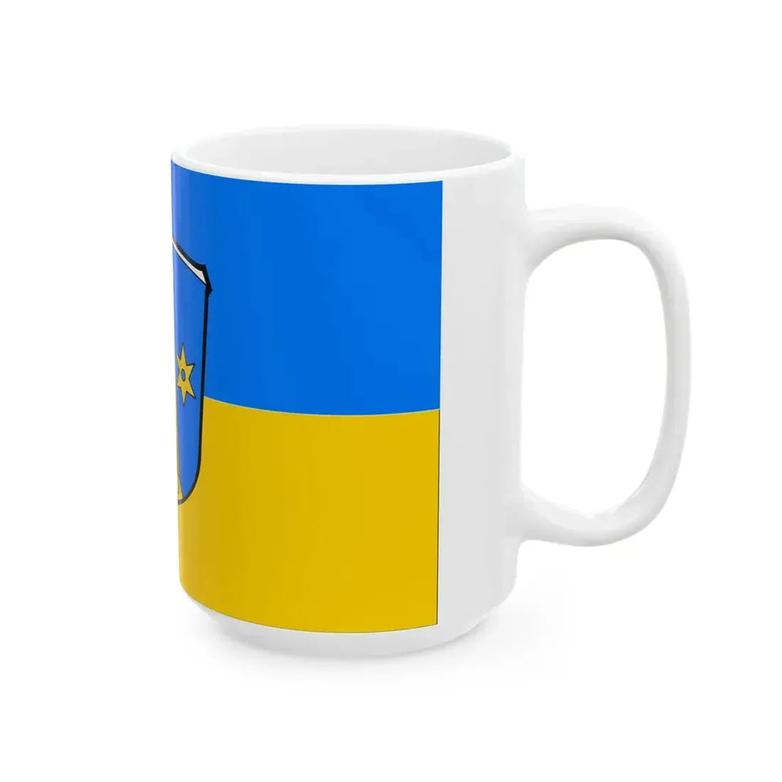 Flagge Baltrum (Germany) White Coffee Mug - Go Mug Yourself