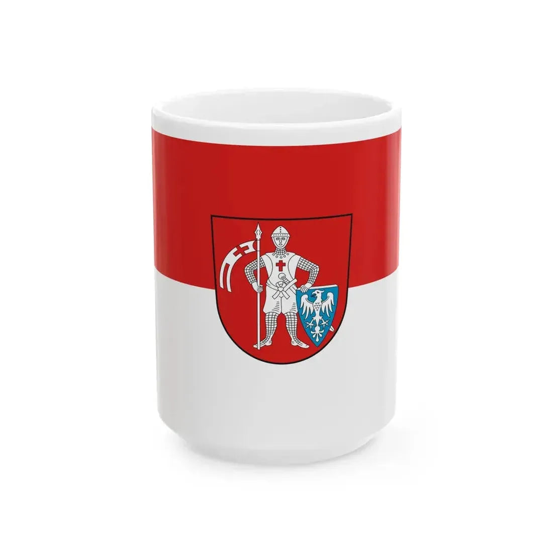 Flagge Bamberg (Germany) White Coffee Mug 15oz - Go Mug Yourself