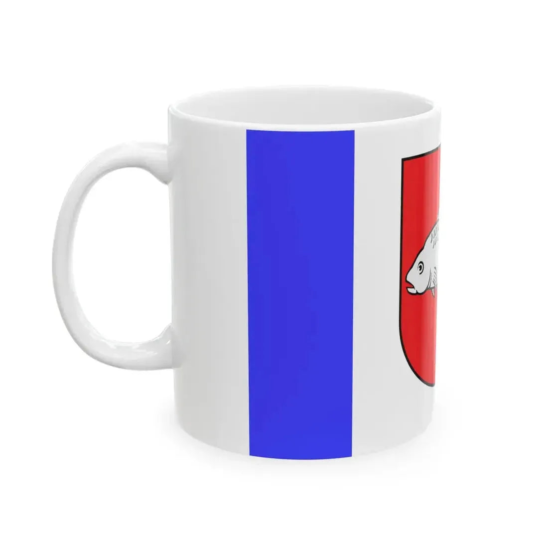 Flagge Barsbek (Germany) White Coffee Mug - Go Mug Yourself