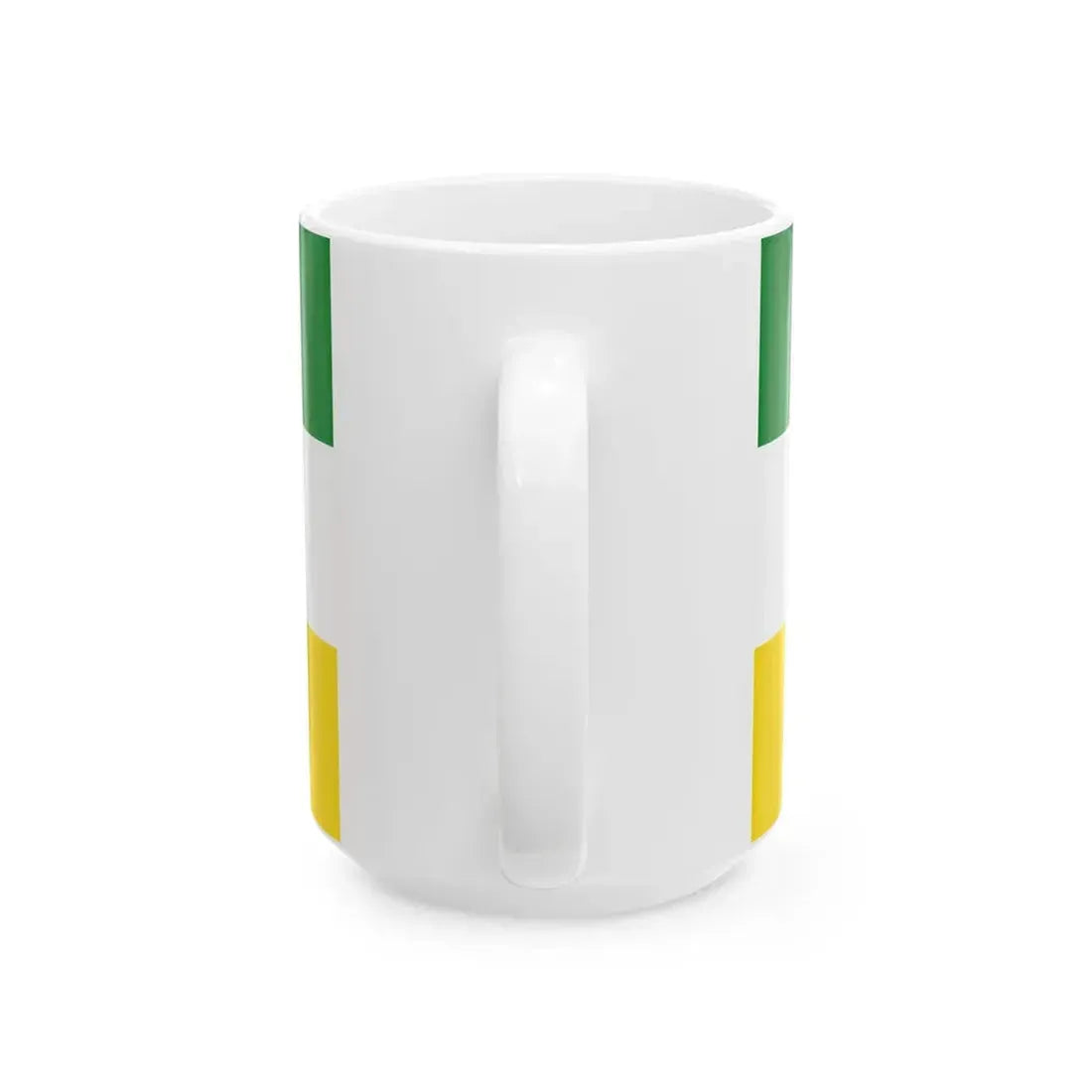 Flagge Bassum (Germany) White Coffee Mug - Go Mug Yourself
