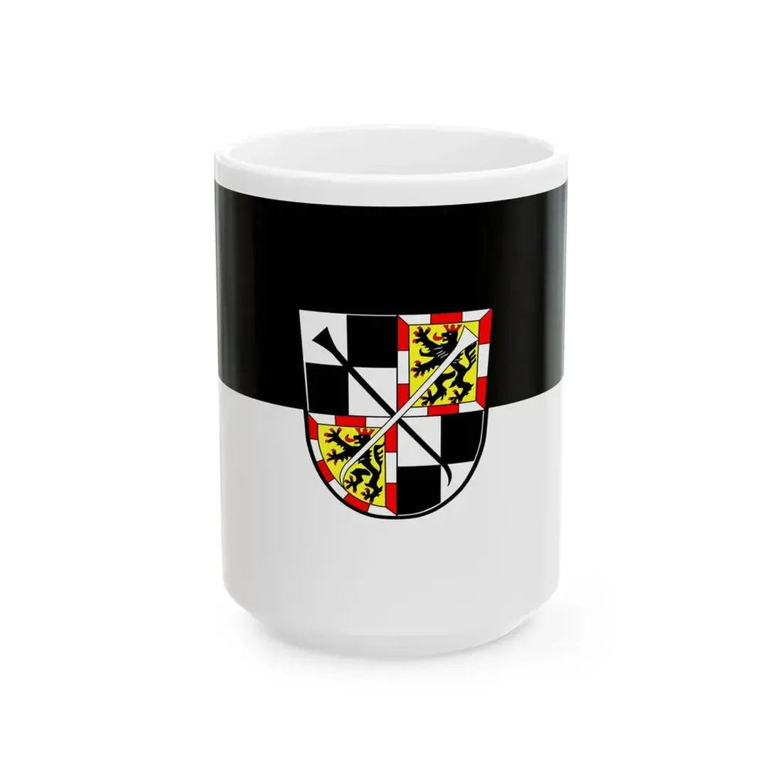 Flagge Bayreuth (Germany) White Coffee Mug 15oz - Go Mug Yourself