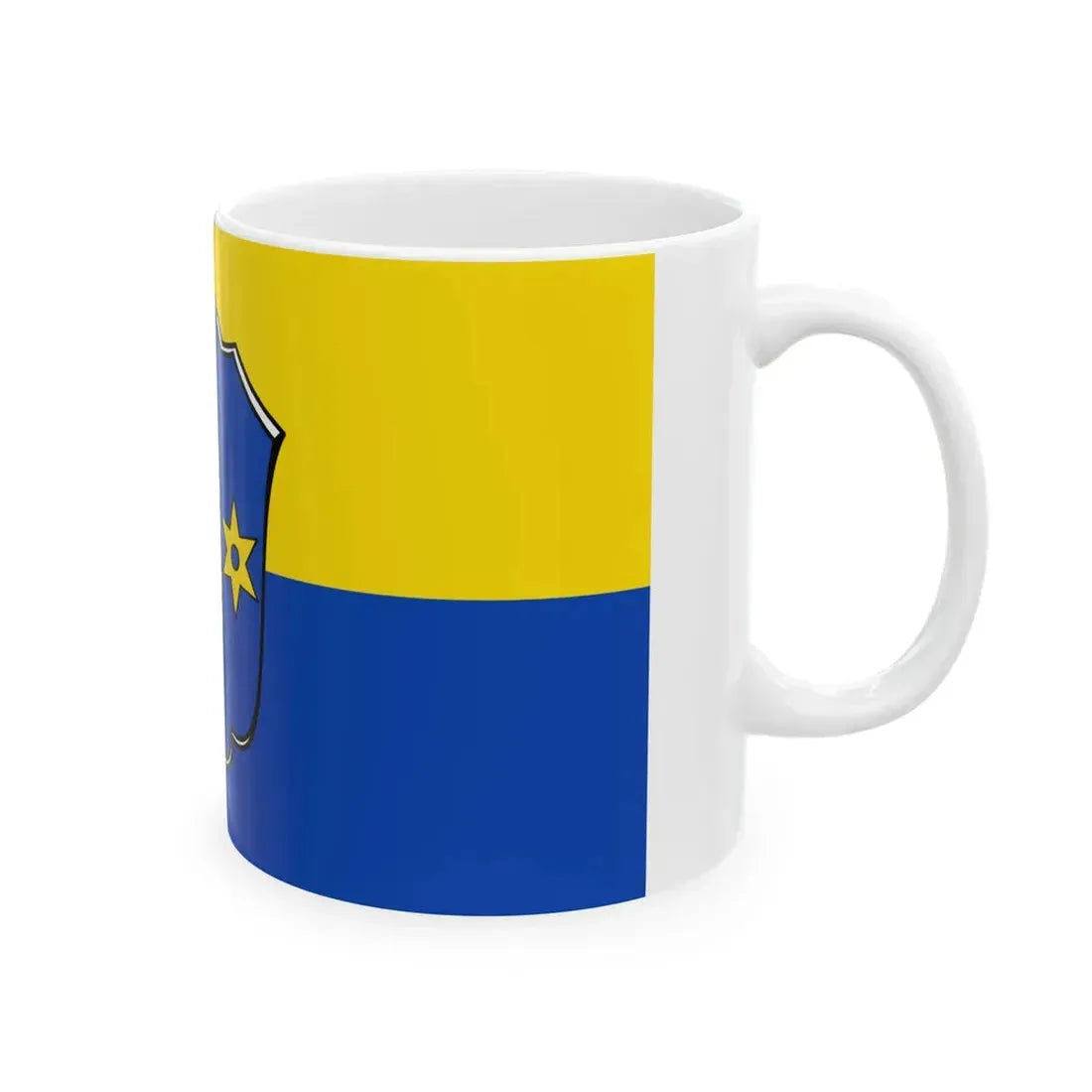 Flagge Berumbur (Germany) White Coffee Mug - Go Mug Yourself