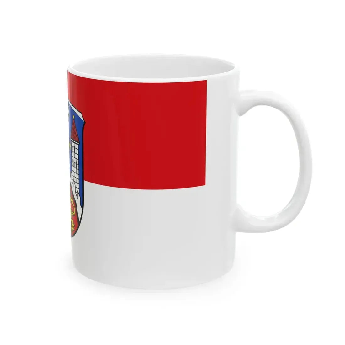 Flagge Biedenkopf (Germany) White Coffee Mug - Go Mug Yourself