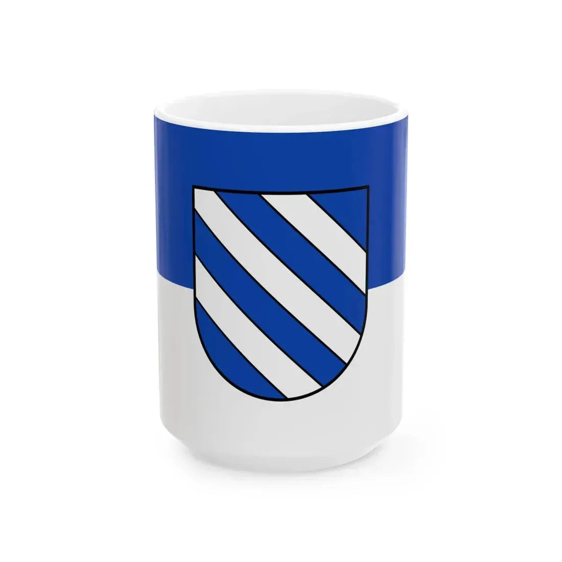 Flagge Bilshausen (Germany) White Coffee Mug 15oz - Go Mug Yourself