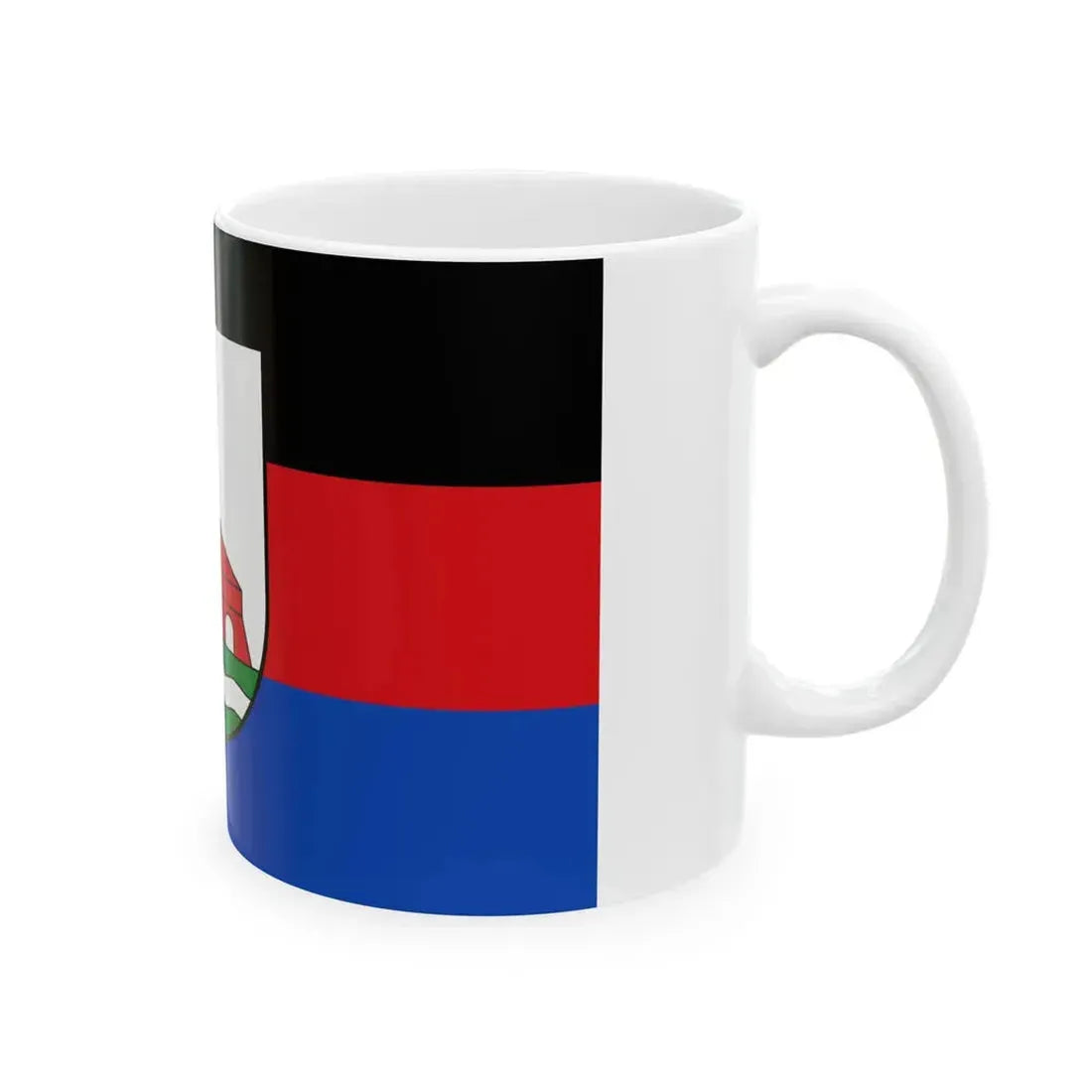 Flagge Bingum (Germany) White Coffee Mug - Go Mug Yourself