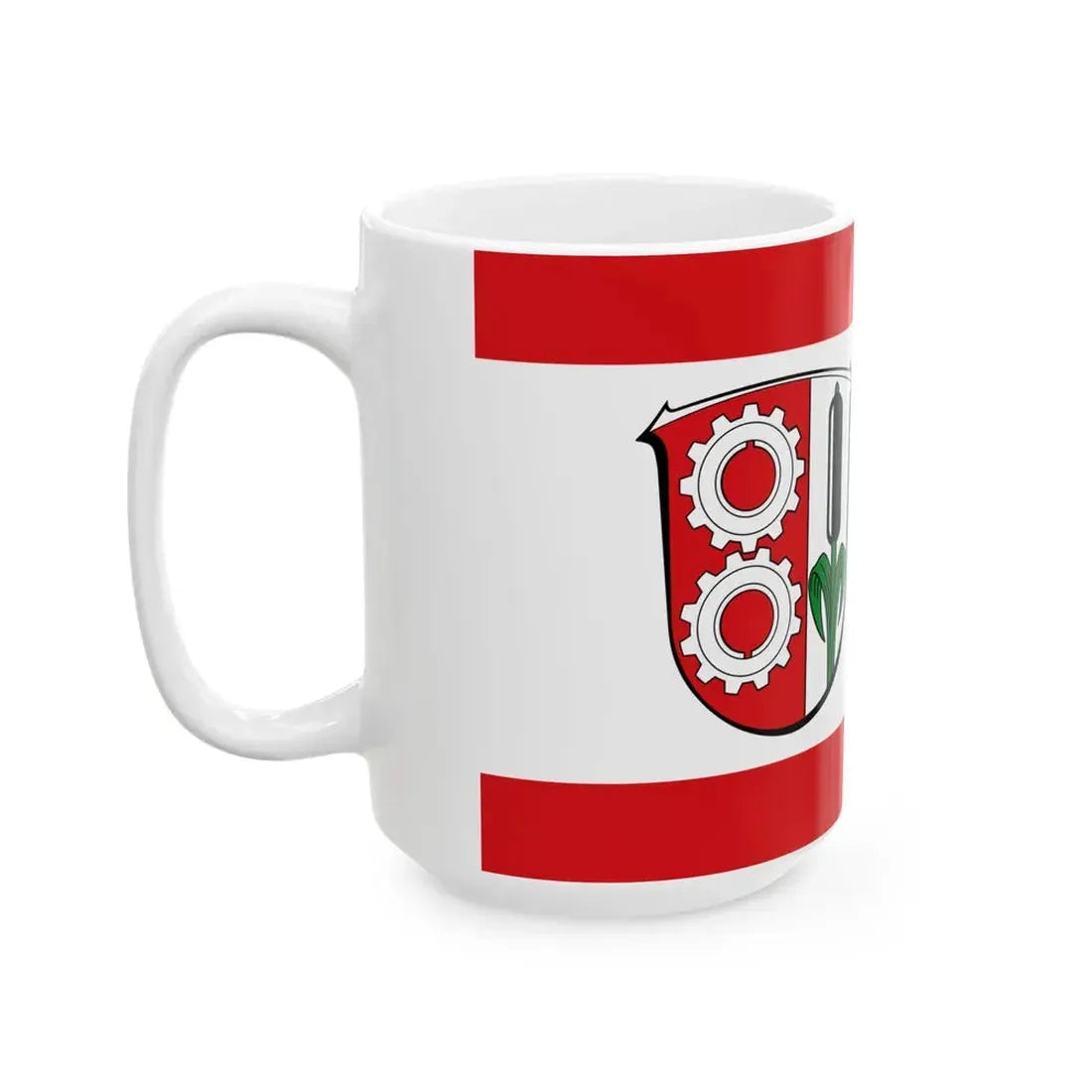 Flagge Bischofsheim Maintal (Germany) White Coffee Mug - Go Mug Yourself