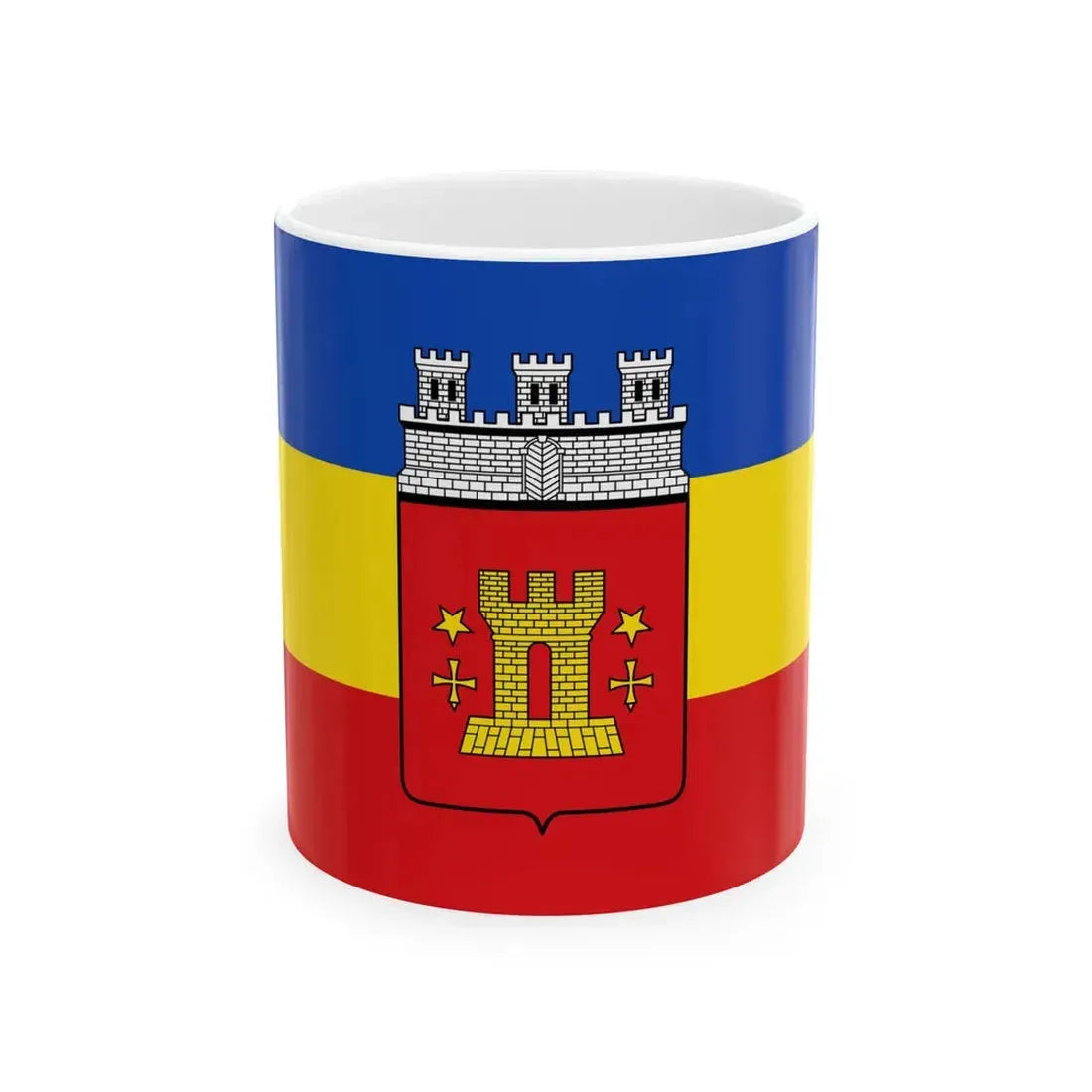 Flagge Bitburg (Germany) White Coffee Mug 11oz - Go Mug Yourself