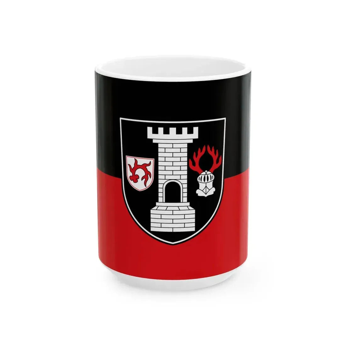 Flagge Blankenburg Harz (Germany) White Coffee Mug 15oz - Go Mug Yourself