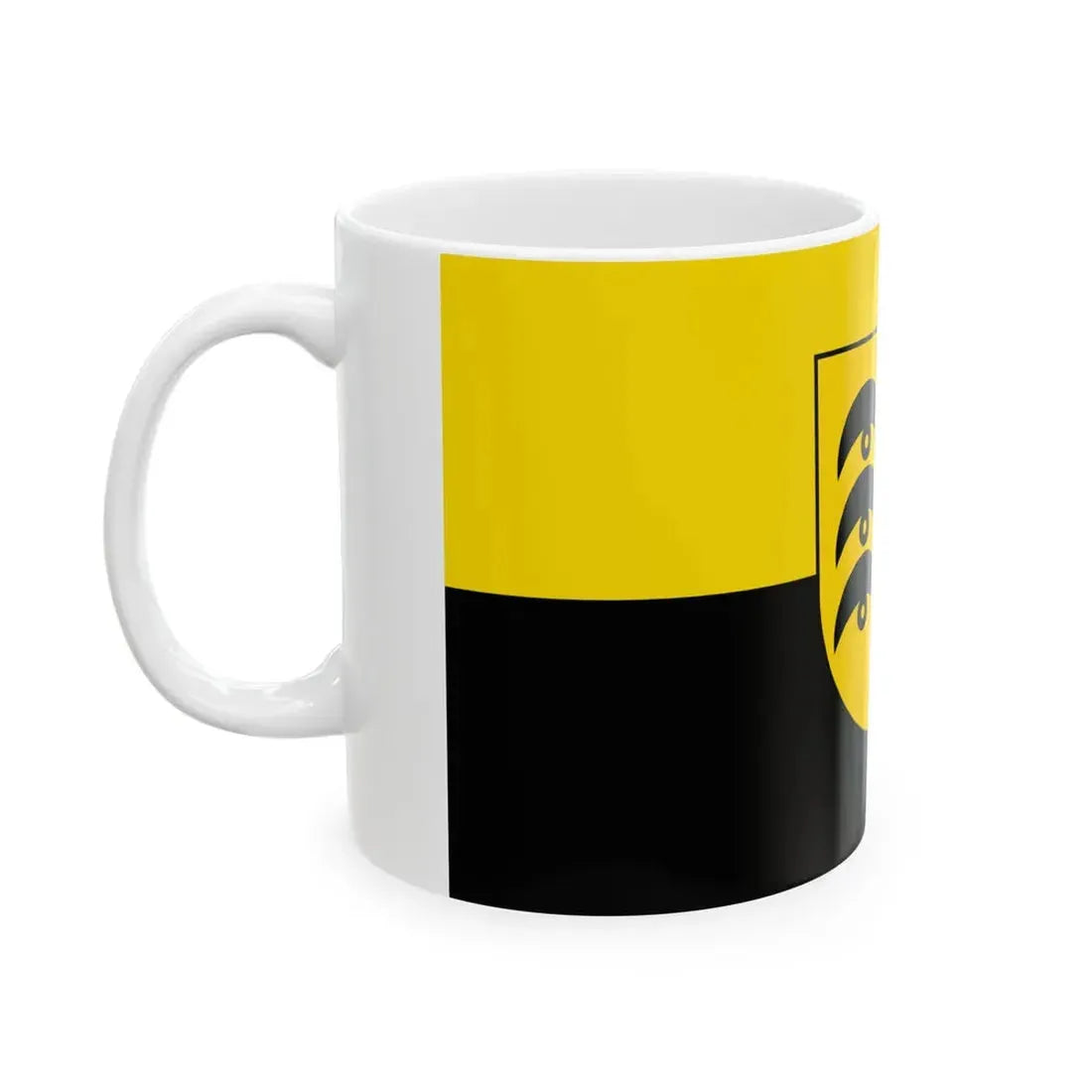 Flagge Blaustein (Germany) White Coffee Mug - Go Mug Yourself