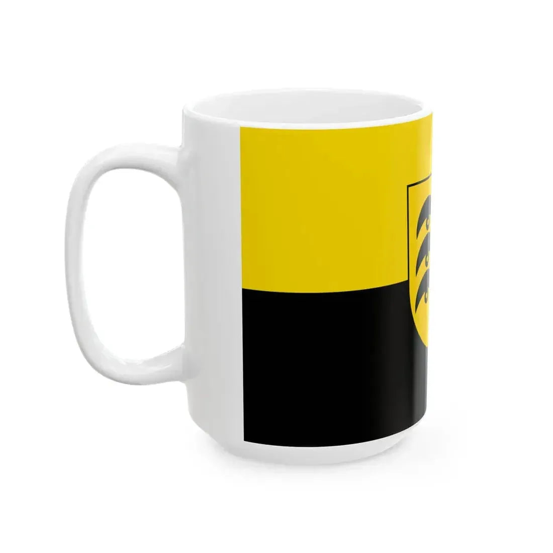 Flagge Blaustein (Germany) White Coffee Mug - Go Mug Yourself