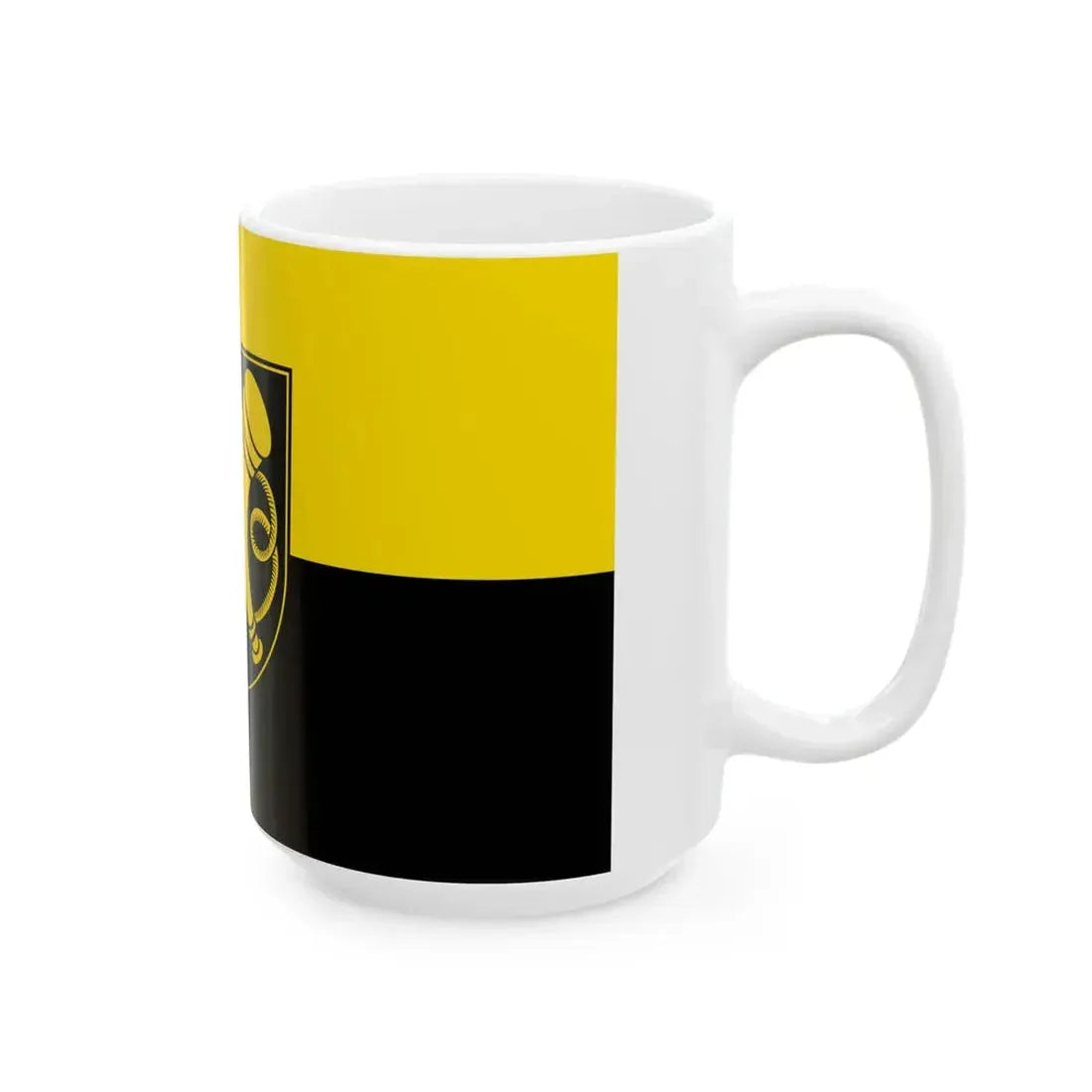 Flagge Blaustein (Germany) White Coffee Mug - Go Mug Yourself