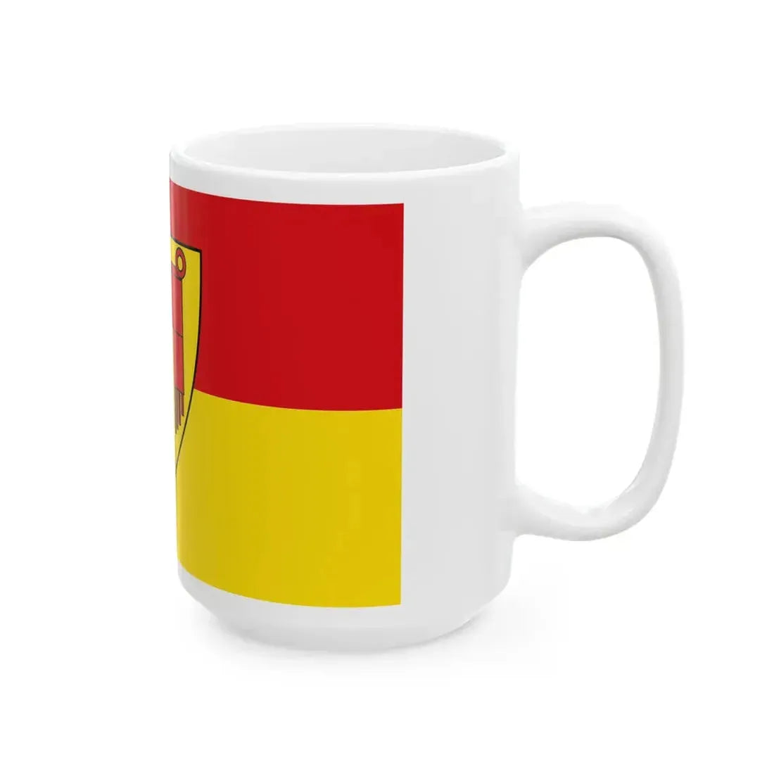Flagge Boeblingen (Germany) White Coffee Mug - Go Mug Yourself