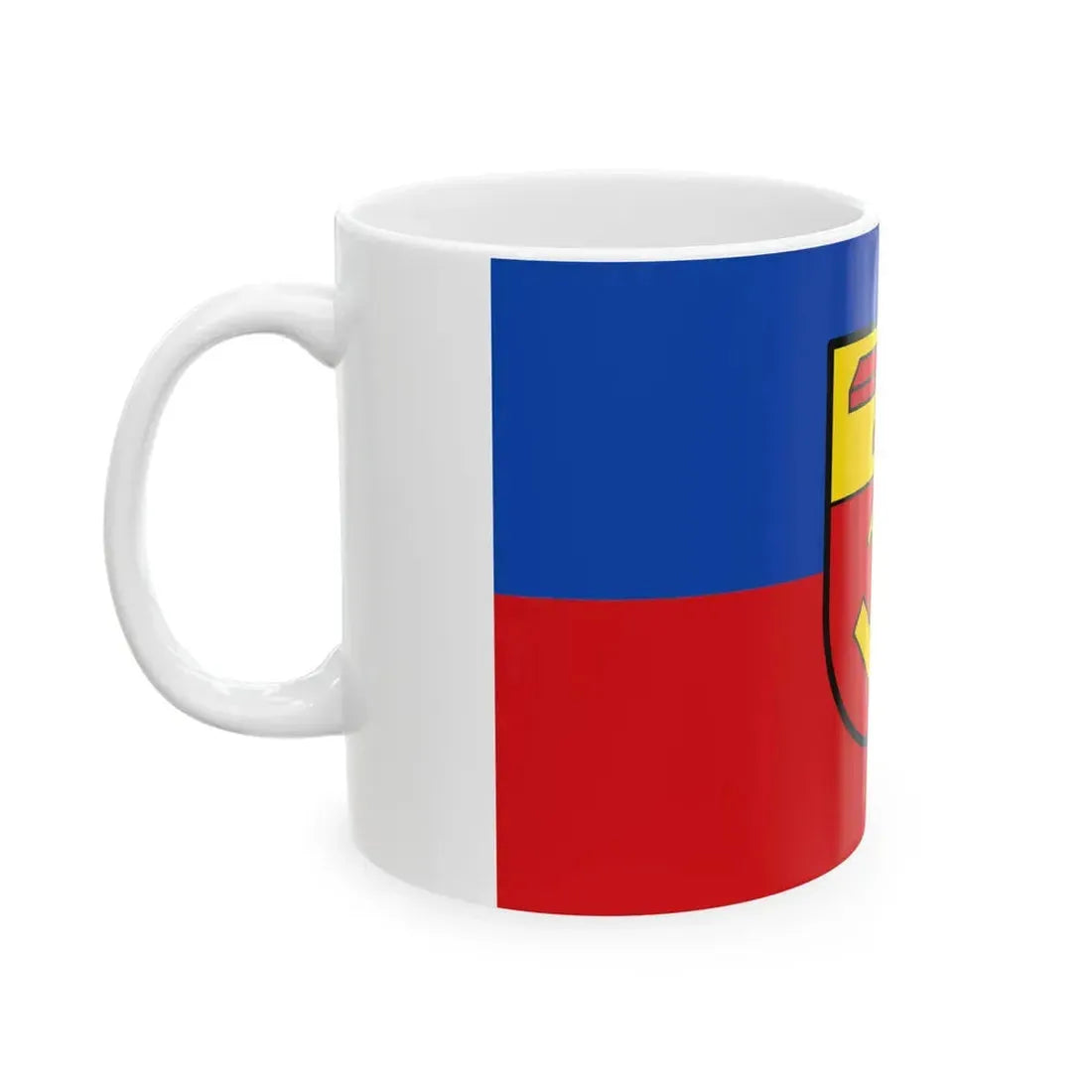 Flagge Boesel (Germany) White Coffee Mug - Go Mug Yourself