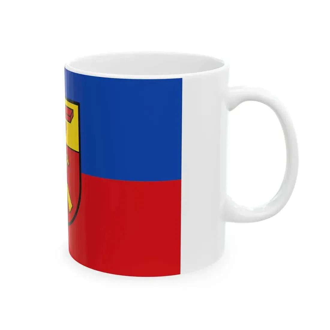 Flagge Boesel (Germany) White Coffee Mug - Go Mug Yourself