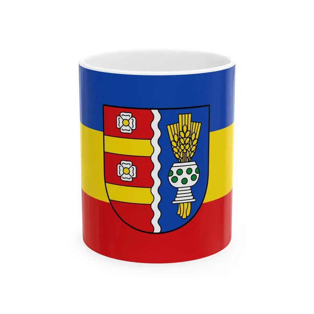 Flagge Boffzen (Germany) White Coffee Mug 11oz - Go Mug Yourself
