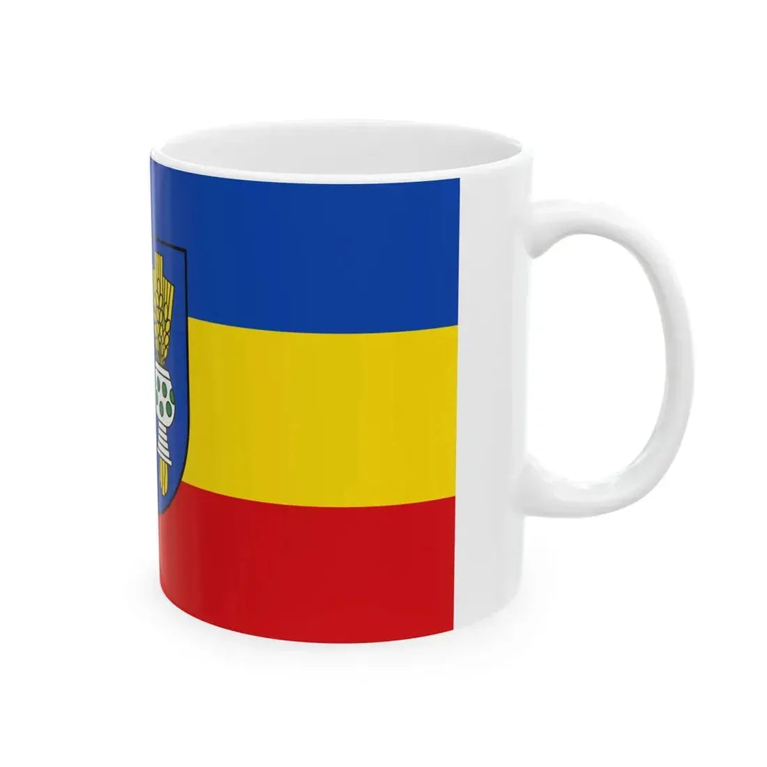 Flagge Boffzen (Germany) White Coffee Mug - Go Mug Yourself