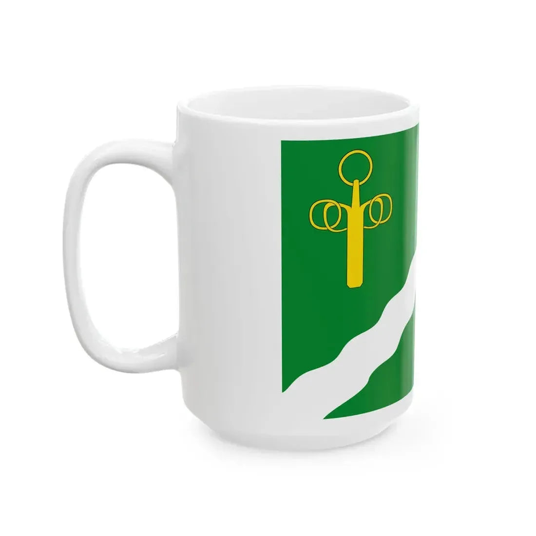 Flagge Borgstedt (Germany) White Coffee Mug - Go Mug Yourself