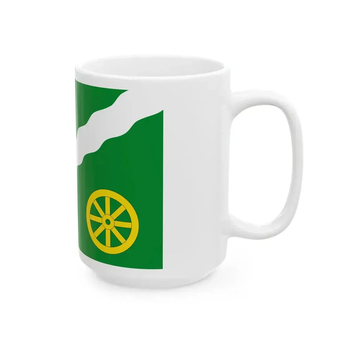 Flagge Borgstedt (Germany) White Coffee Mug - Go Mug Yourself