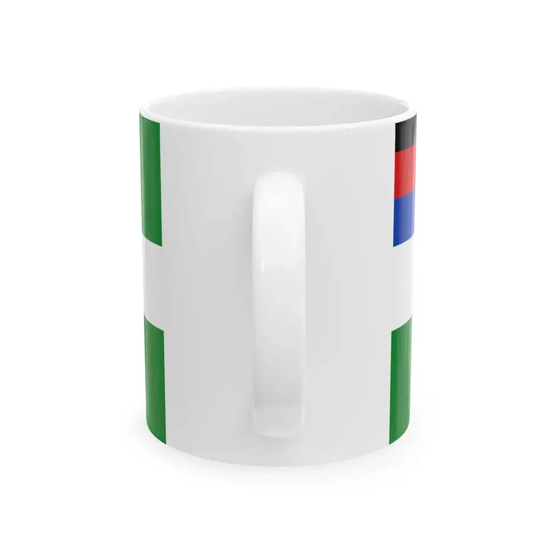 Flagge Borkum (Germany) White Coffee Mug - Go Mug Yourself