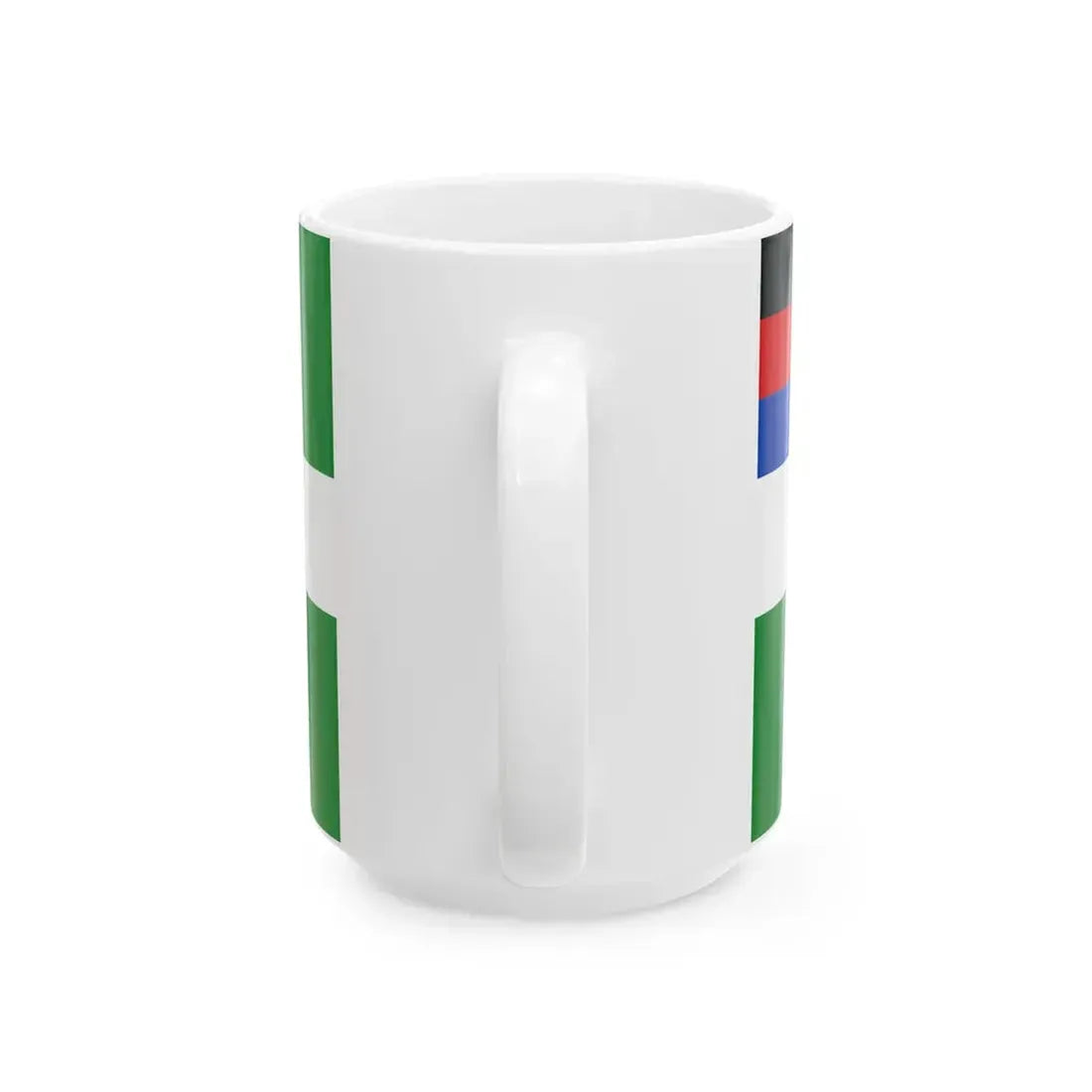 Flagge Borkum (Germany) White Coffee Mug - Go Mug Yourself