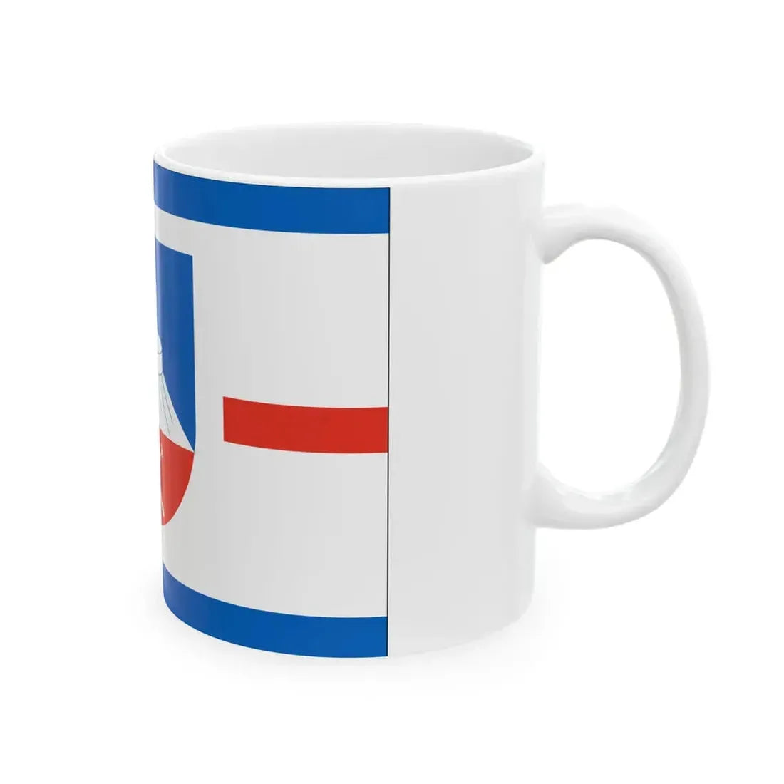 Flagge Borstorf (Germany) White Coffee Mug - Go Mug Yourself