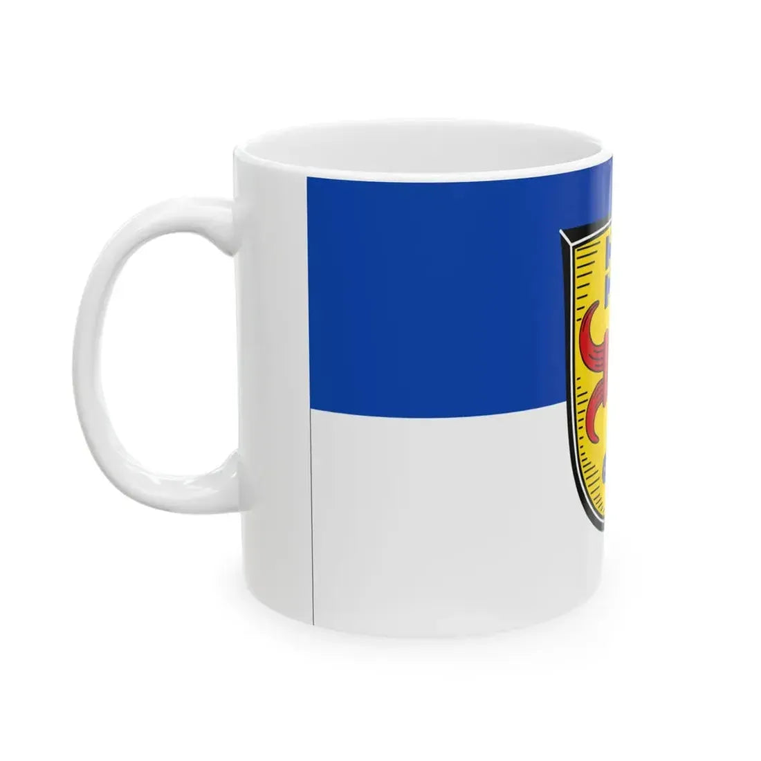 Flagge Bovenden (Germany) White Coffee Mug - Go Mug Yourself