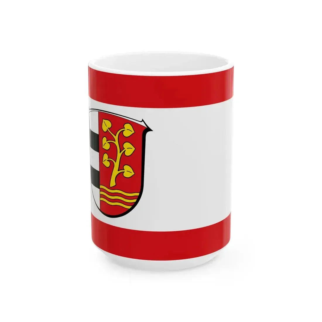 Flagge Brachttal (Germany) White Coffee Mug 15oz - Go Mug Yourself