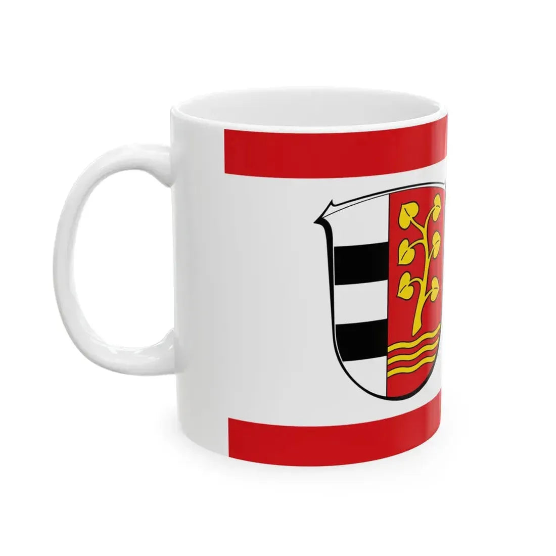 Flagge Brachttal (Germany) White Coffee Mug - Go Mug Yourself