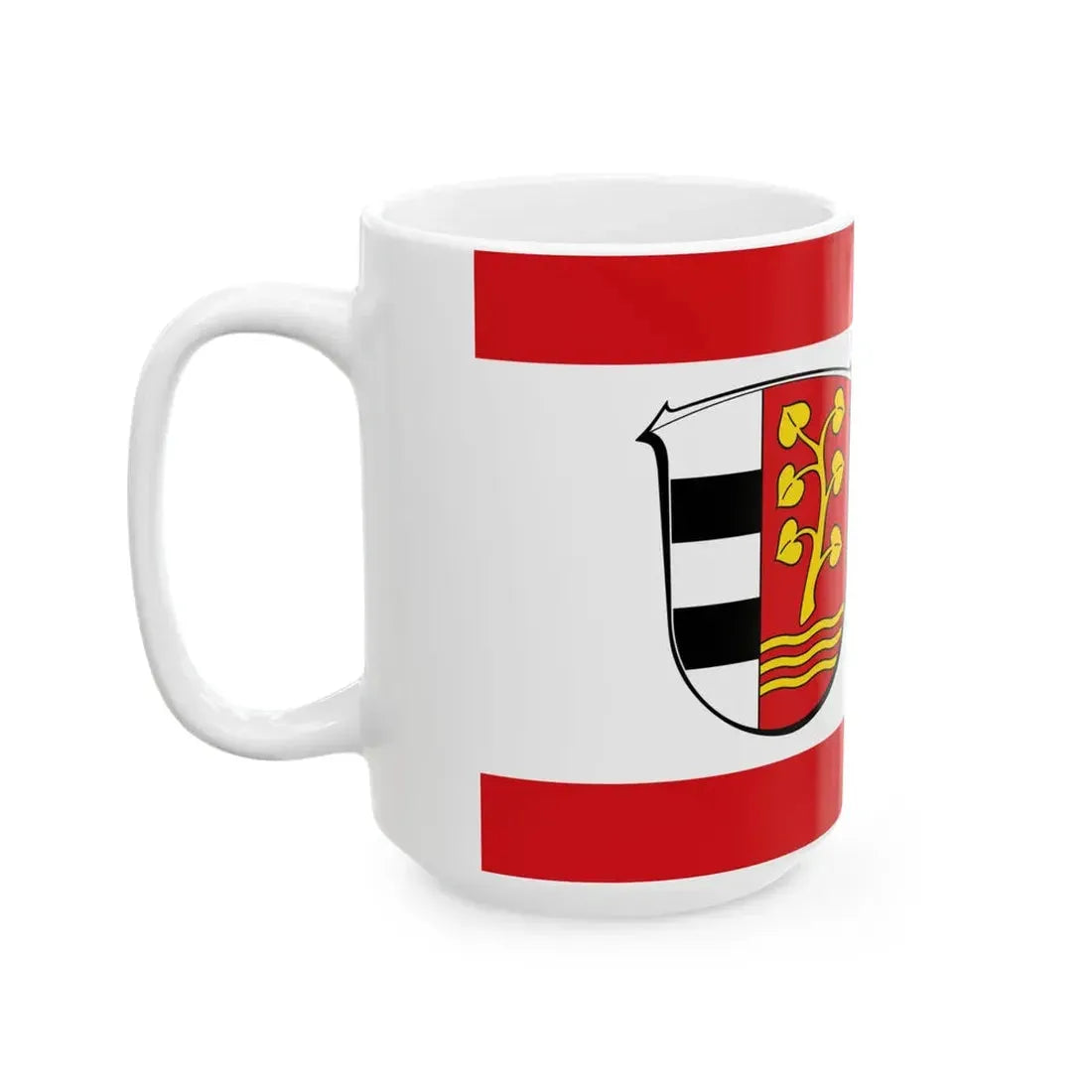 Flagge Brachttal (Germany) White Coffee Mug - Go Mug Yourself