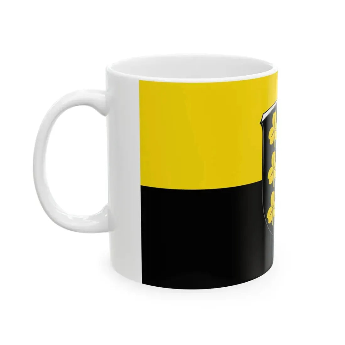 Flagge Breidenstein (Germany) White Coffee Mug - Go Mug Yourself