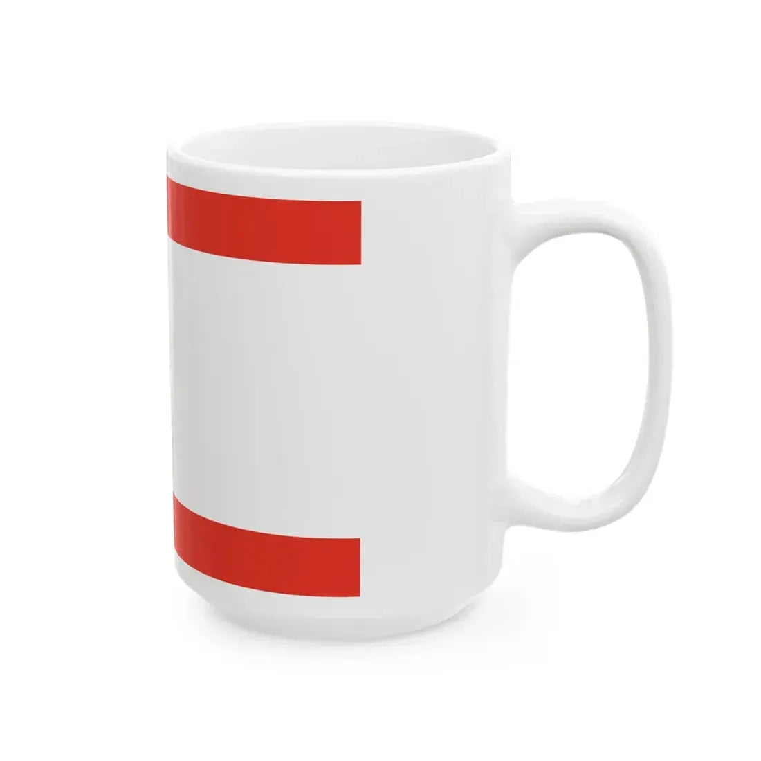 Flagge Breitenfelde (Germany) White Coffee Mug - Go Mug Yourself