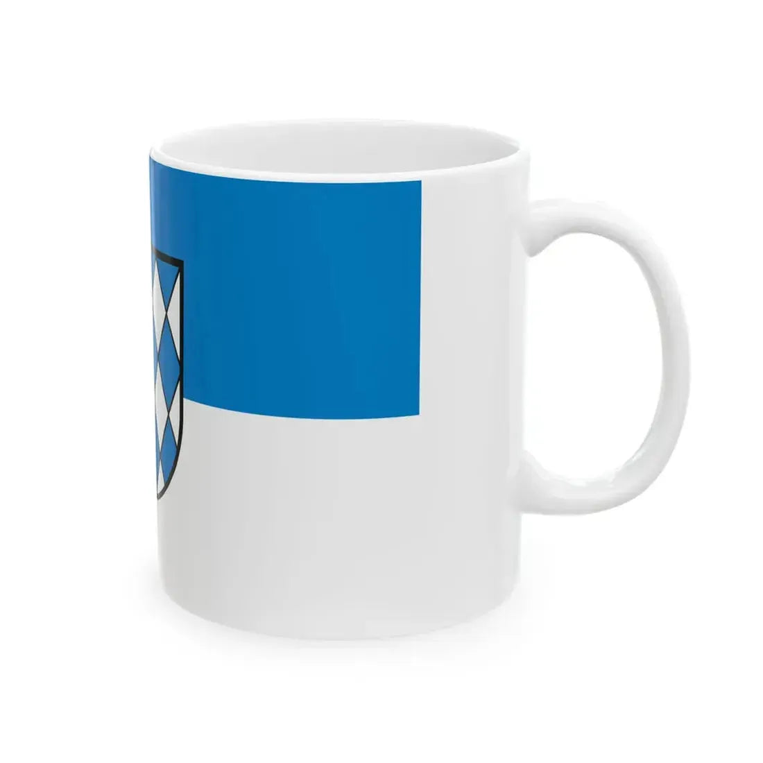 Flagge Bretten (Germany) White Coffee Mug - Go Mug Yourself