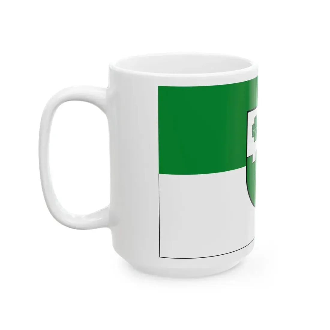 Flagge Brinkum Ostfr. (Germany) White Coffee Mug - Go Mug Yourself