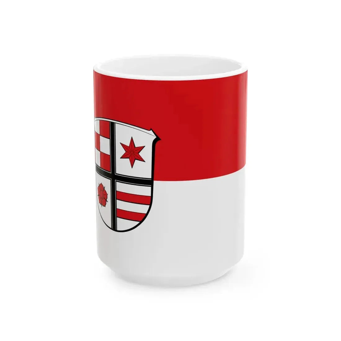 Flagge Brombachtal (Germany) White Coffee Mug 15oz - Go Mug Yourself