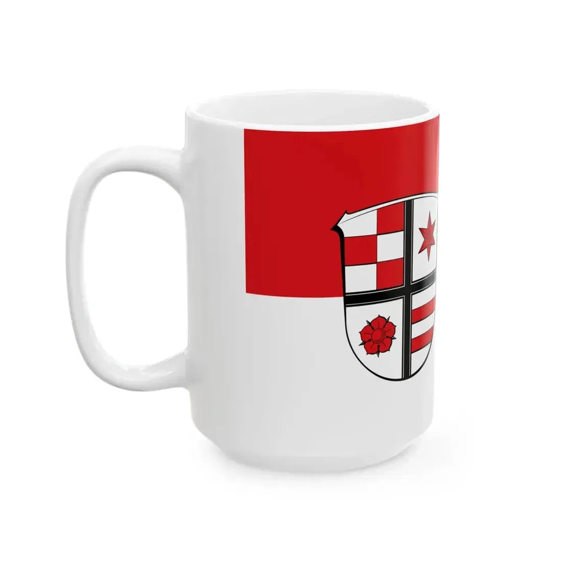 Flagge Brombachtal (Germany) White Coffee Mug - Go Mug Yourself