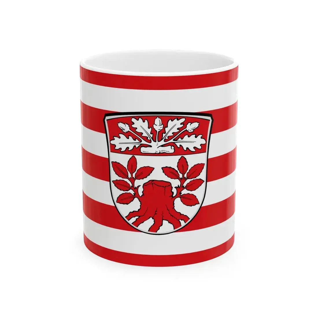 Flagge Buchschlag (Germany) White Coffee Mug 11oz - Go Mug Yourself