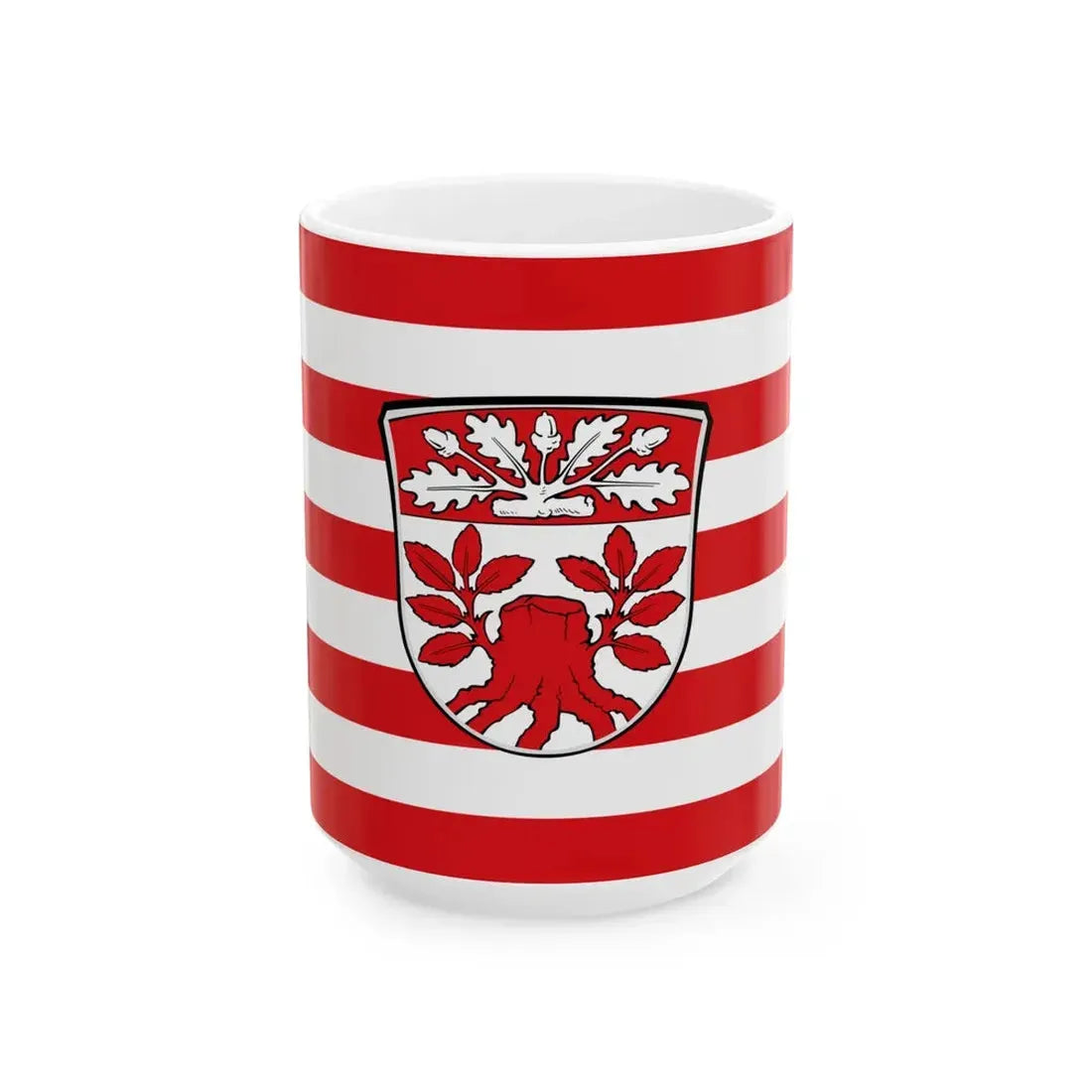 Flagge Buchschlag (Germany) White Coffee Mug 15oz - Go Mug Yourself