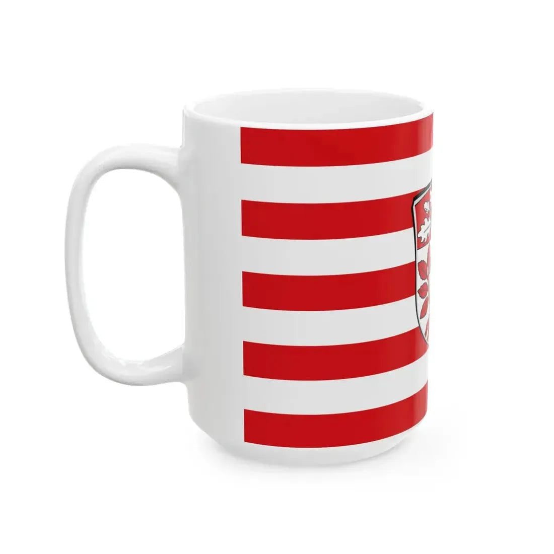 Flagge Buchschlag (Germany) White Coffee Mug - Go Mug Yourself
