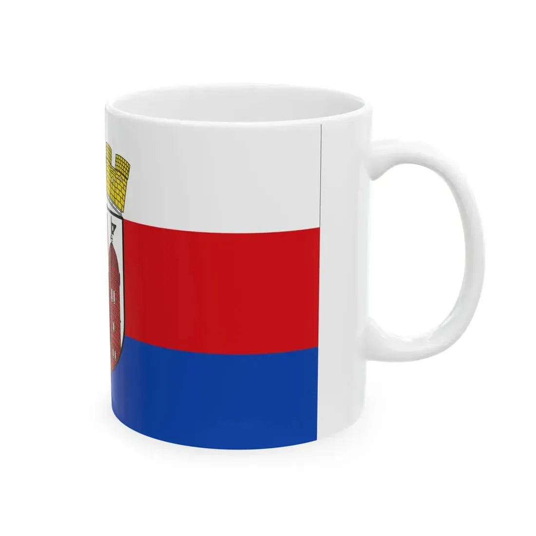 Flagge Bueckeburg (Germany) White Coffee Mug - Go Mug Yourself