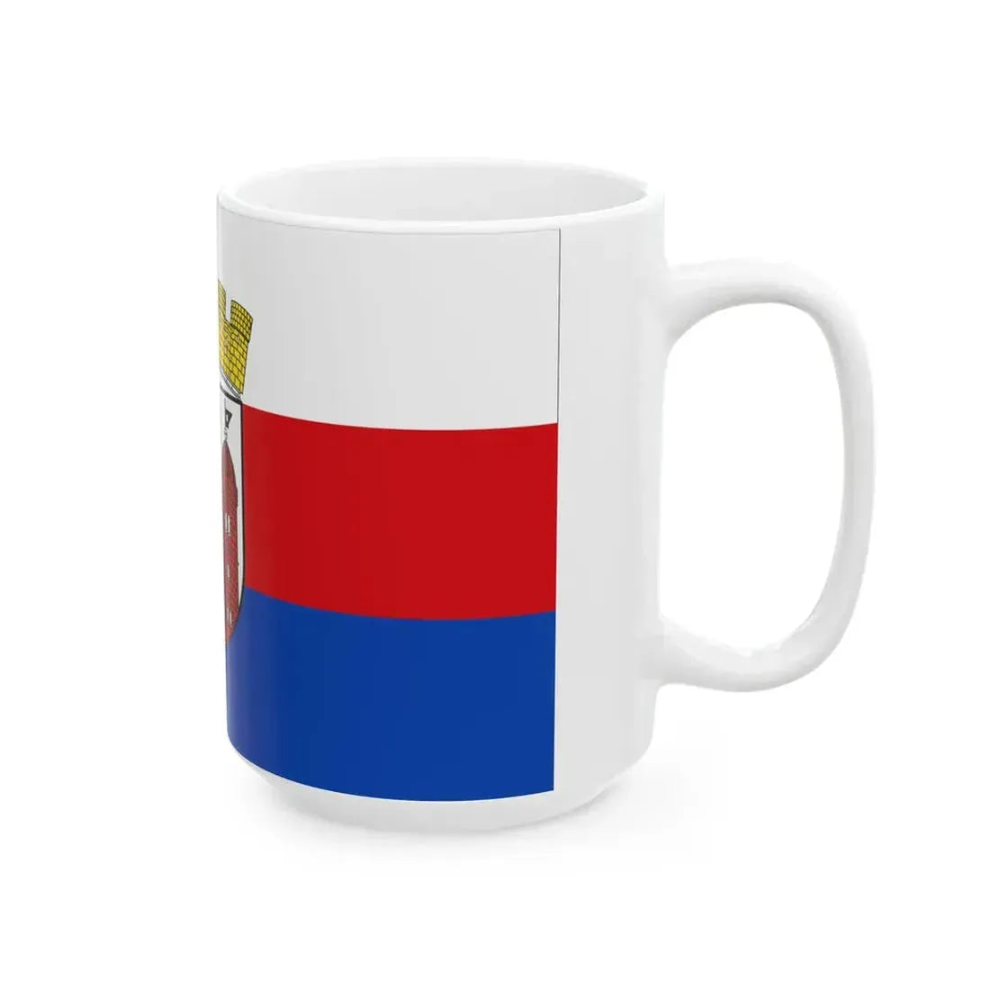 Flagge Bueckeburg (Germany) White Coffee Mug - Go Mug Yourself