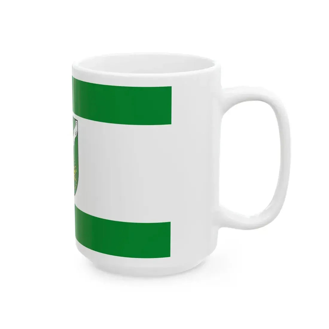 Flagge Buelstedt (Germany) White Coffee Mug - Go Mug Yourself