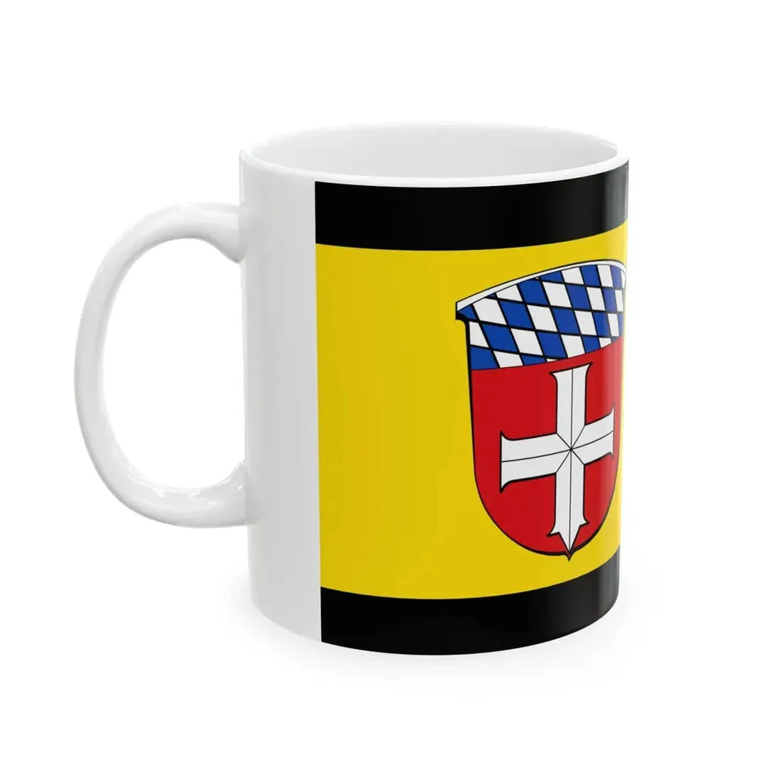 Flagge Buerstadt (Germany) White Coffee Mug - Go Mug Yourself