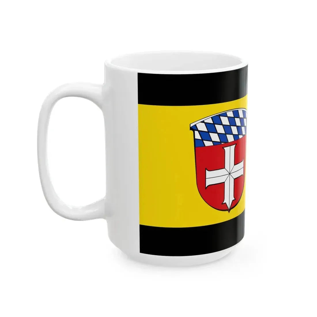 Flagge Buerstadt (Germany) White Coffee Mug - Go Mug Yourself