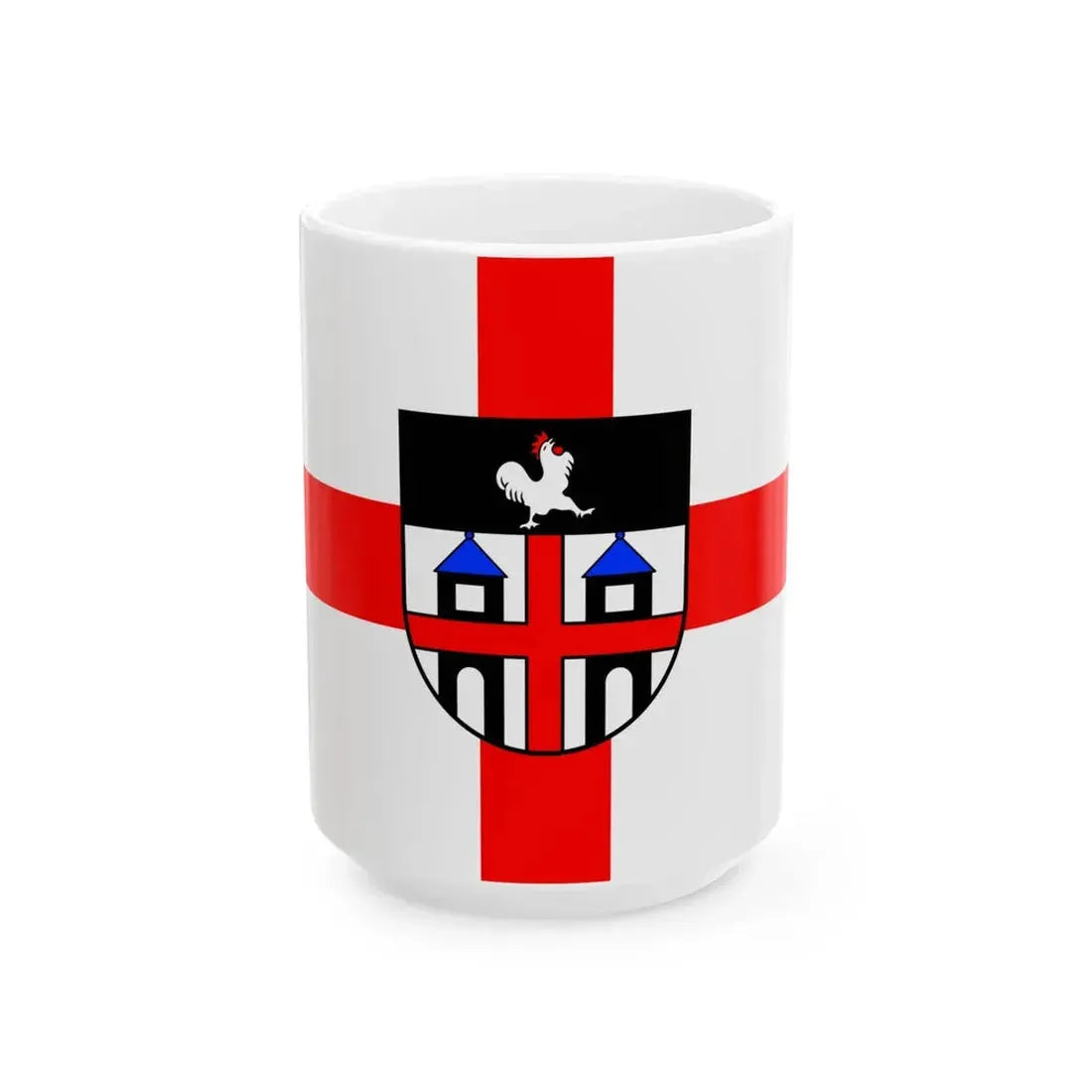 Flagge Burg Mosel (Germany) White Coffee Mug 15oz - Go Mug Yourself