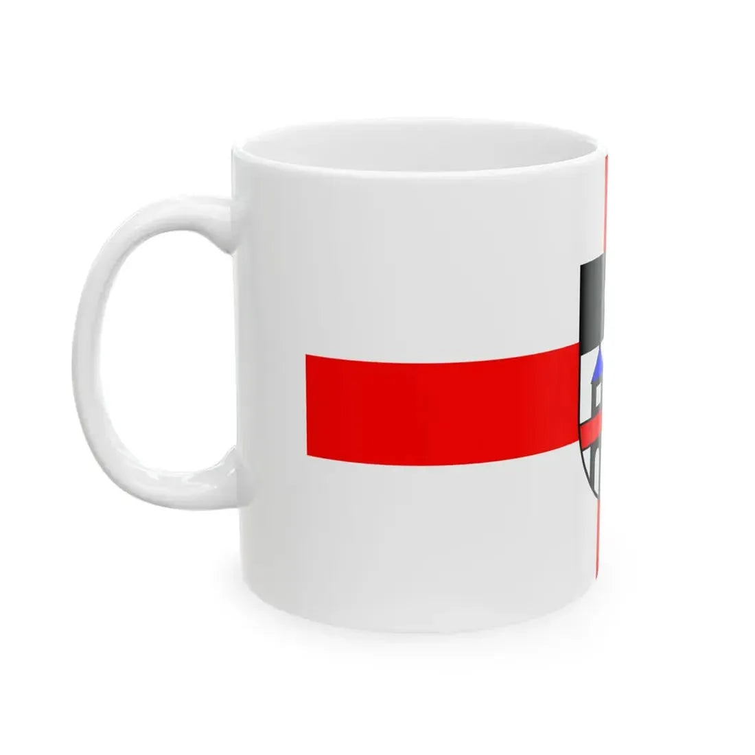 Flagge Burg Mosel (Germany) White Coffee Mug - Go Mug Yourself