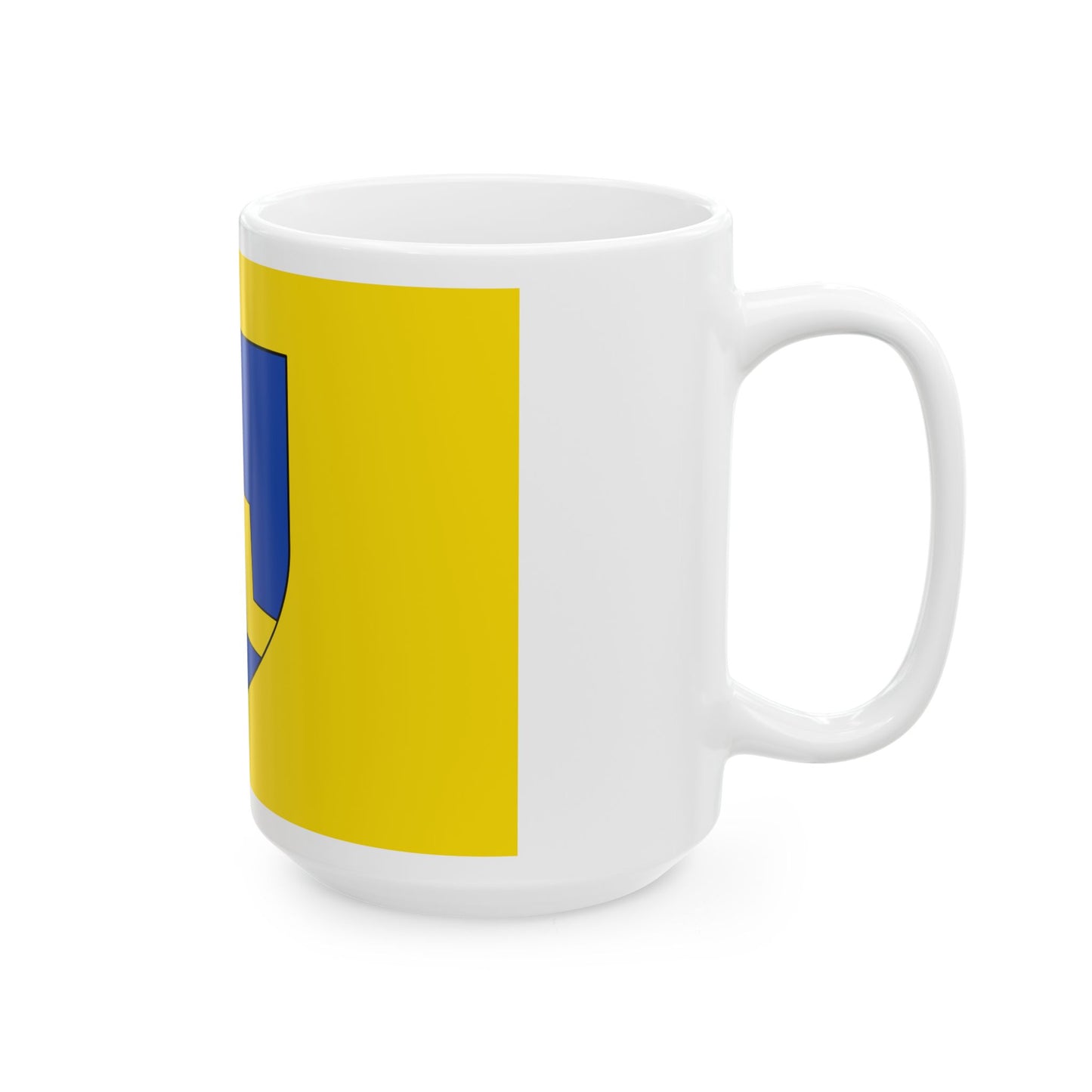 Flagge Burg-Reuland (Belgium) White Coffee Mug-Go Mug Yourself