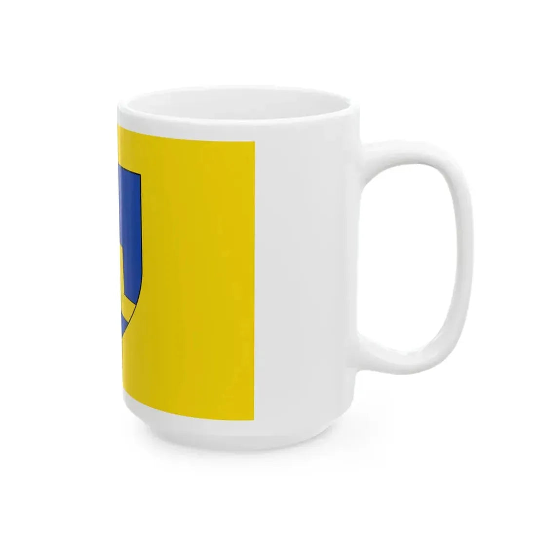Flagge Burg-Reuland (Belgium) White Coffee Mug - Go Mug Yourself