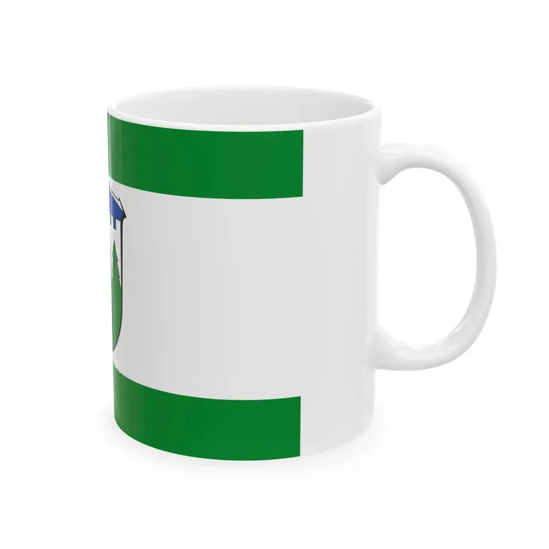 Flagge Burgwald (Germany) White Coffee Mug - Go Mug Yourself
