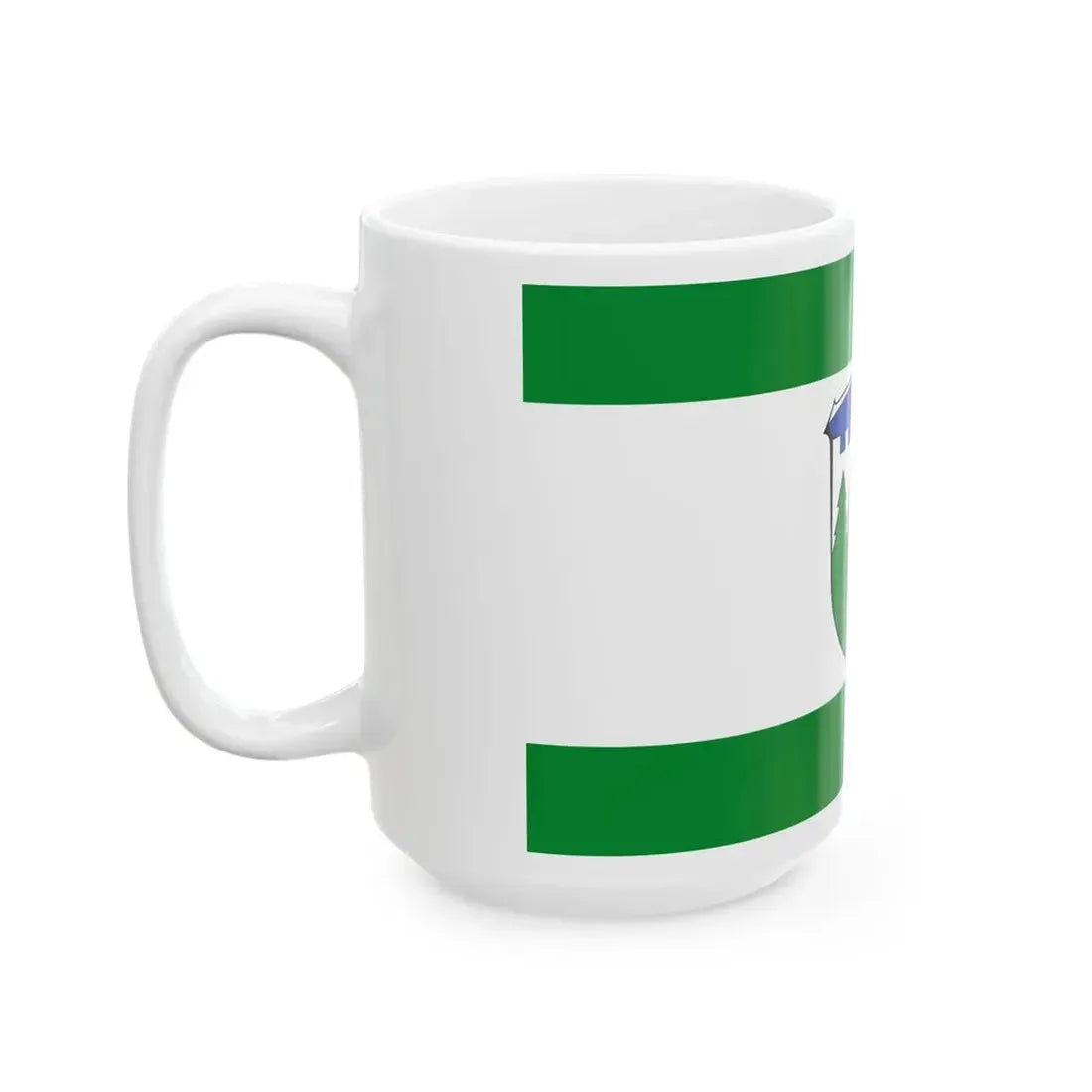 Flagge Burgwald (Germany) White Coffee Mug - Go Mug Yourself